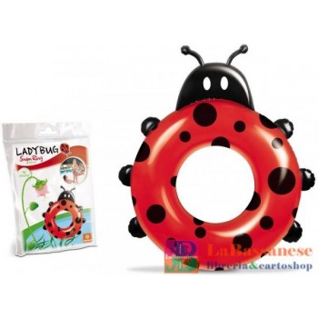LADY BUG SWIM RING 3D MD.50...