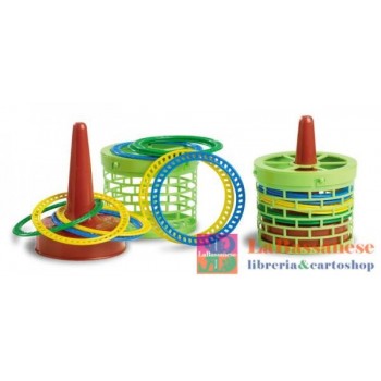 GIOCO ANELLI CON CESTA - 28450