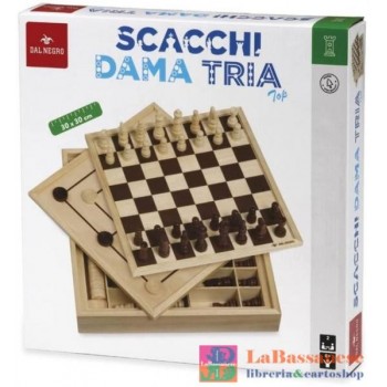 SCACCHI DAMA TRIA 30X30 -...