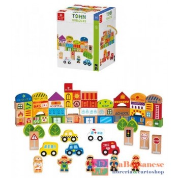 BLOCKS TOWN 70 PCS - 053985