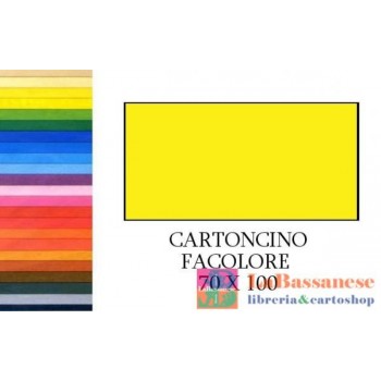 CARTONCINO FACOLORE 70X100...