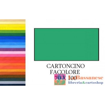 CARTONCINO FACOLORE 70X100...