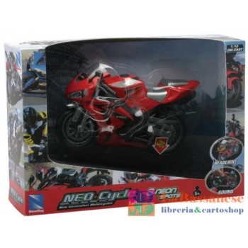1:12 B/O MOTORCYCLE LIGHT&SOUND 2 ASS TRY ME - 01993I