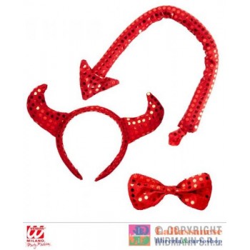 SET DIAVOLO IN PAILLETTES...