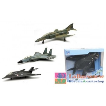 1:72 SKYPILOT FIGHTER WITH STAND 6 ASS - 21313