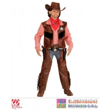 COWBOY (CAMICIA CON GILET, COPRIPANTALONI, CAPPELLO) - 05926