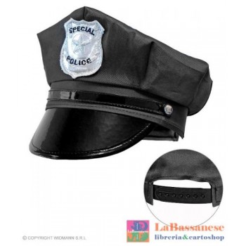 CAPPELLO POLIZIA REGOLABILE...