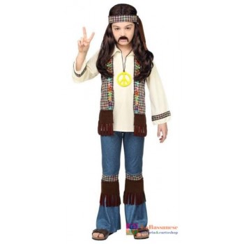 COSTUME PICCOLO HIPPIE 128...