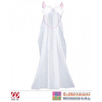 VELO SPOSA CON CORNA...