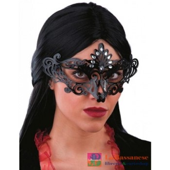 MASCHERA NERA IN PLASTICA...