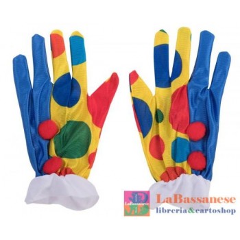 GUANTI CLOWN L.CM.25 CA. IN...