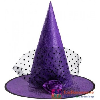 CAPPELLO STREGA VIOLA IN...