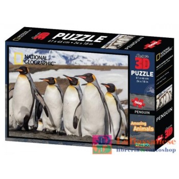 PUZZLE 3D DISCOVERY PENGUINS 500 PZ - 10074