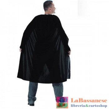 MANTELLO NERO IN TAFFETAS...