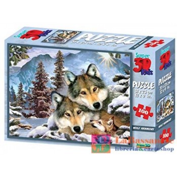 PUZZLE 3D H. ROBINSON WOLF HARMONY 500 PC - 10089