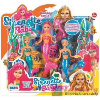 BLISTER 3 SIRENETTE 15 CM...
