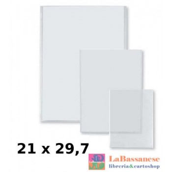 CONFEZIONE 25 BUSTE TRASPARENTI U SOFT 21 X 29,7 CM (FORMATO A4) - 