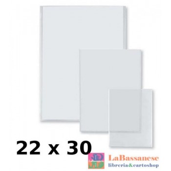 CONFEZIONE 25 BUSTE TRASPARENTI U SOFT 22 X 30 CM - 