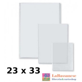 CONFEZIONE 25 BUSTE TRASPARENTI U SOFT 23 X 33 CM - 