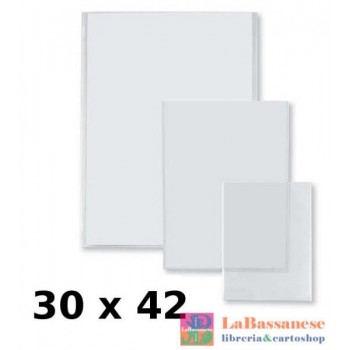 CONFEZIONE 10 BUSTE TRASPARENTI U SOFT 30 X 42 CM - 