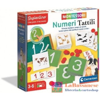 MONTESSORI - NUMERI TATTILI...