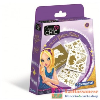CRAZY CHIC GOLDEN TATTOO -...