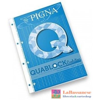 QUABLOCK A4 EVOLUTION RINFORZATO CARTA BIANCA 40FF/SH RIG.5M - 021121-5M