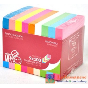 MISTER MEMO BOX 9 COLORI X...