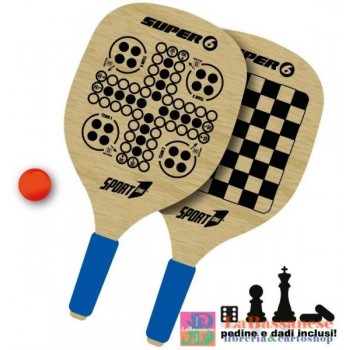 COPPIA RACCHETTE SUPER 6 (6...