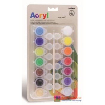 14 COLORI ACRILICI FINI DA...
