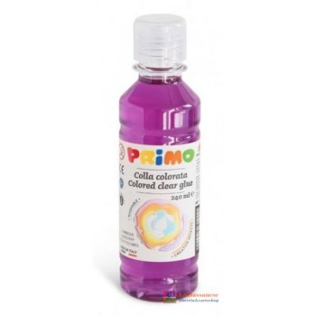 FLACONE 240ML COLLA AD ACQUA COLORATA COLORE MAGENTA - 3309CC240301 