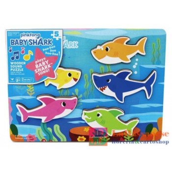 BABY SHARK PUZZLE IN LEGNO...
