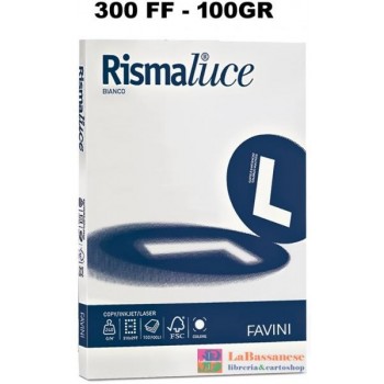 RISMA LUCE 300 FOGLI 100 GR BIANCO A4 - A680304