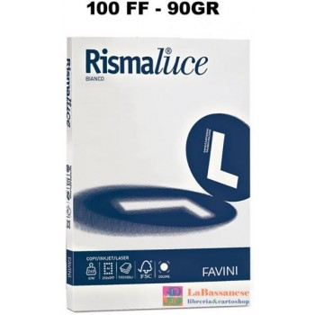 RISMA ACQUA PROMO 100 FOGLI 90 GR MIX 5 COLORI A4 - A69X124