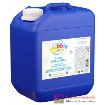 TANICA REFILL BOLLE DI SAPONE 3 LITRI - 833000