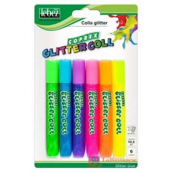 GLITTER COLL 10,5 ML BLIS.6...