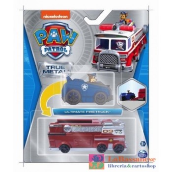 PAW PATROL DIE-CAST CAMION DEI POMPIERI E MARSHALL - 6063231