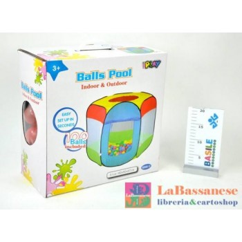 TENDA CASA CON 100 PALLINE...