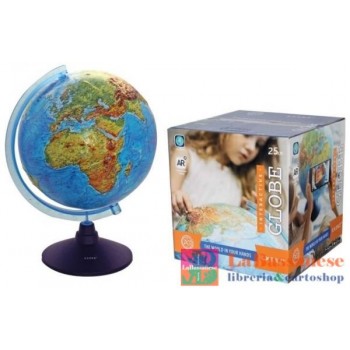 MAPPAMONDO 25CM RILIEVO CON...