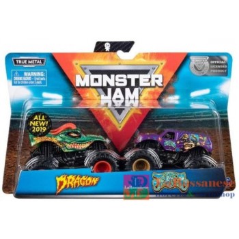 MONSTER JAM VEICOLI 2 PACK...