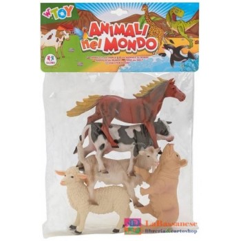 ANIMALI FATTORIA 5PZ - 39541