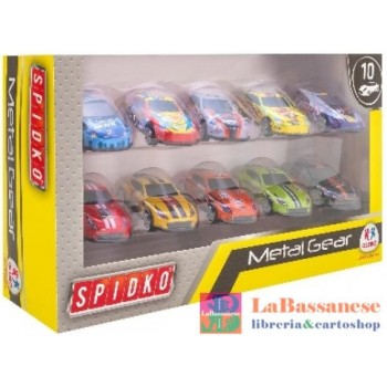 AUTO METALLO 10PZ SCALA...