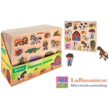 PUZZLE LEGNO C/PIOLI 40X30...
