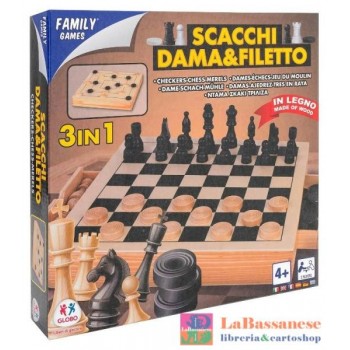 GIOCO SCACCHI/DAMA/FILETTO...