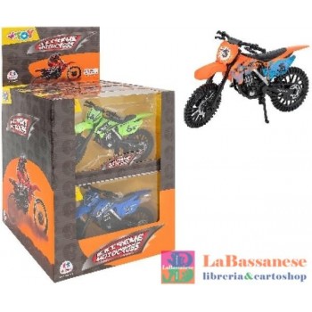 MOTOCROSS SCALA 1:12 3 COL....