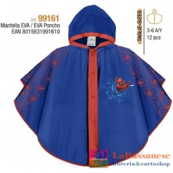 PONCHO PIOGGIA SPIDERMAN - 99161