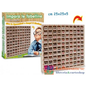 IMPARA LE TABELLINE - 40185