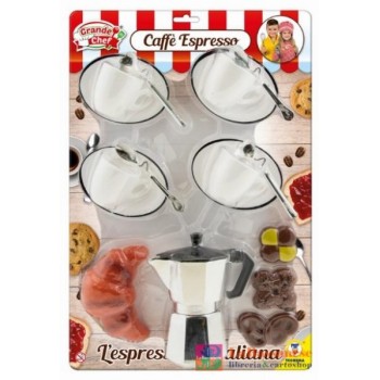 SET CAFFE' CON CAFFETTIERA...