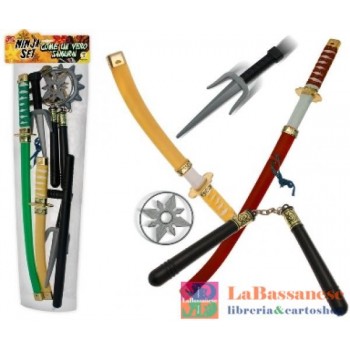 NINJIA SET PICCOLO SAMURAI...
