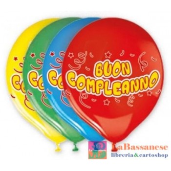 20 PALL. LARGE 12" (CM.30) BUON COMPLEANNO - 72222